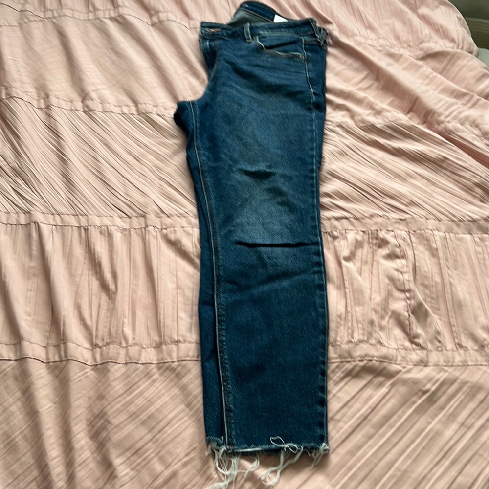 Mid rise old navy rockstar super skinny jeans